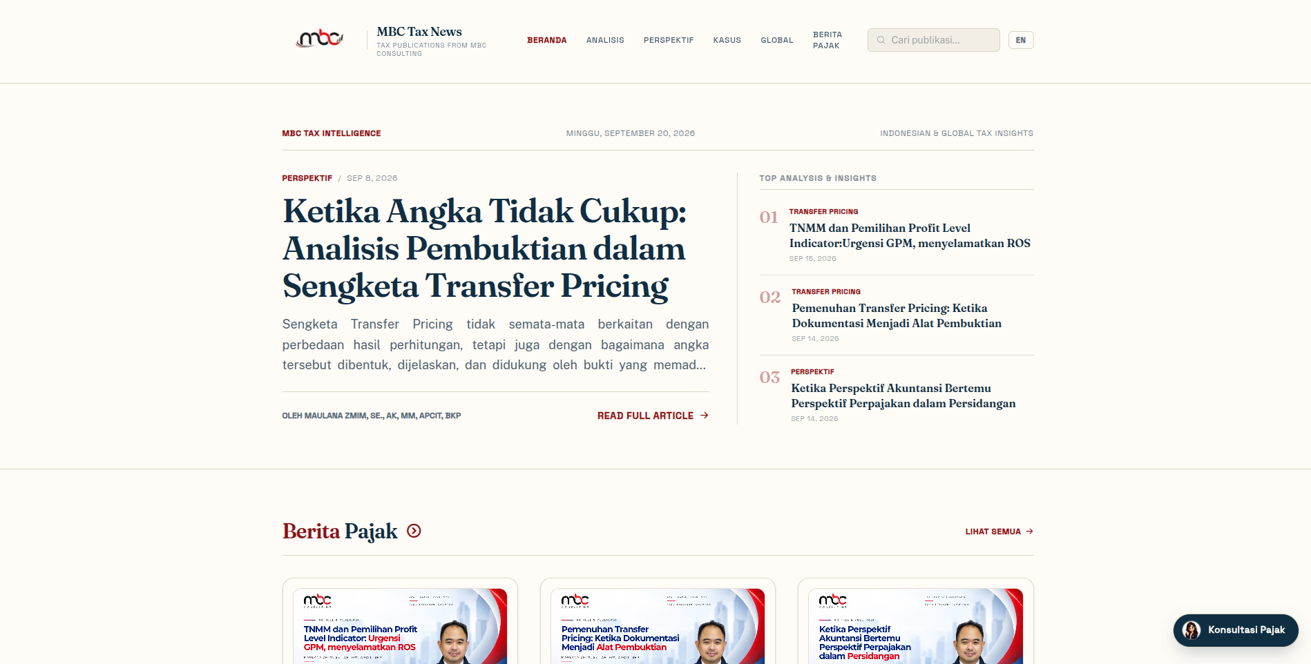 MBC Publikasi Website